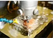 EDM machining process